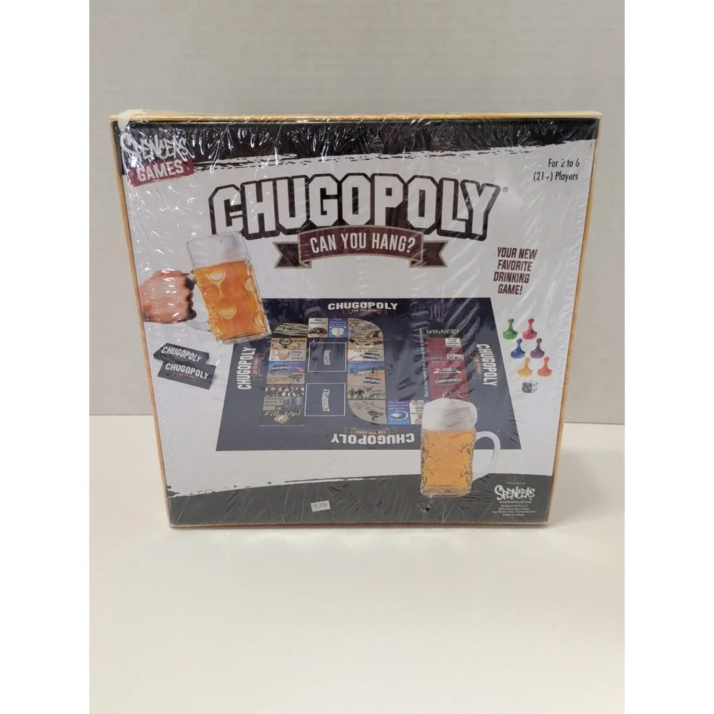 CHUGOPOLY Can You Hang By Spencer Games Brand New Sealed